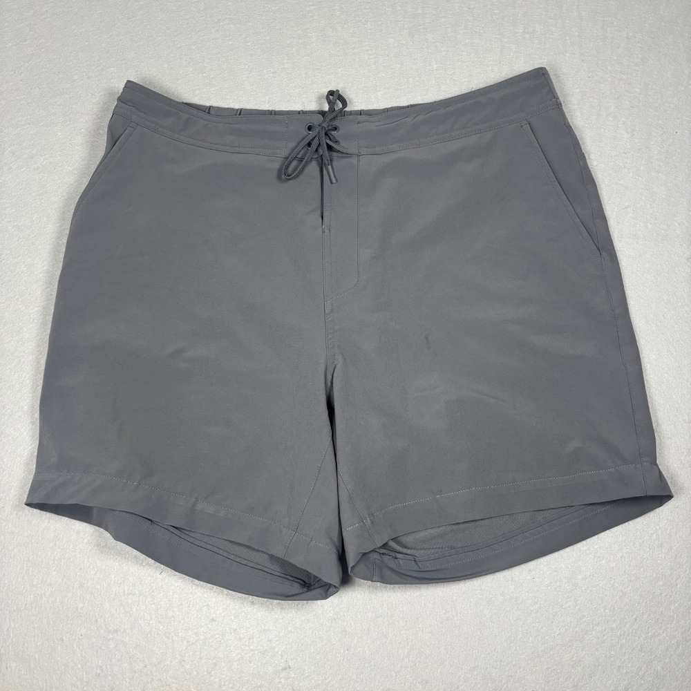 Ten Thousand The Foundation Shorts Mens Sz 36 6" Gray Workout Training No Liner